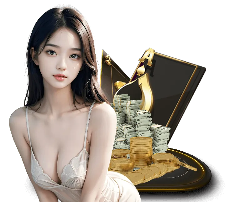 Bàn chơi Poker và Blackjack với chip và lá bài